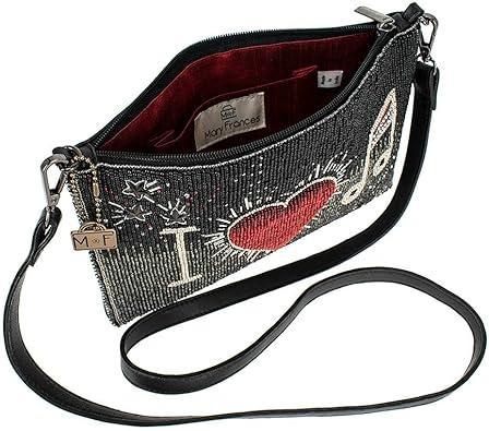 I Love Music Crossbody Handbag