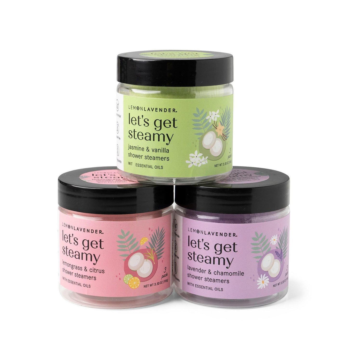 Let's Get Steamy 3-Pack Shower Steamers