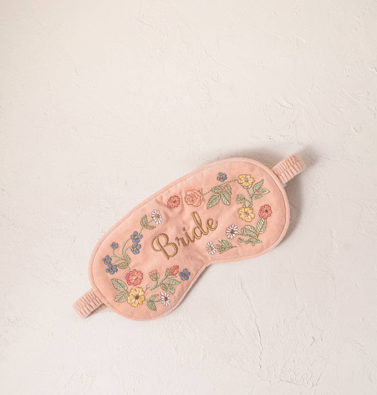Floral Bride Eye Mask