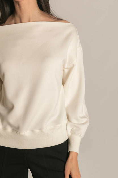 V Neck Tulip Sleeve Top