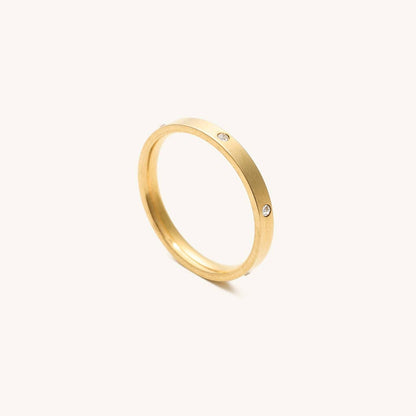 Skinny Corinne Gold Ring