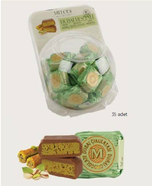 Dubai Chocolate - Individually Wrapped