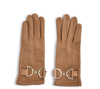 The Milano Oversized Bit Glove in Microsuede with Touchscreen Fingertips