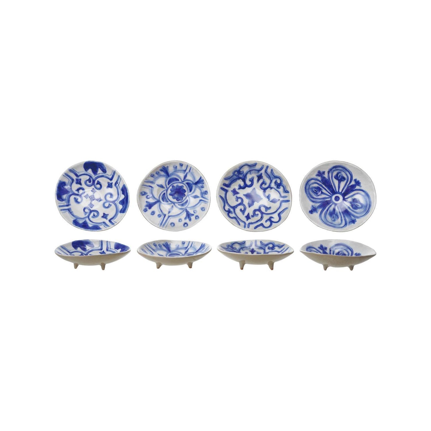 Hand-Painted Tile Dish