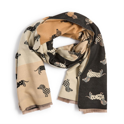 Good Dog Energy Reversible Scarf