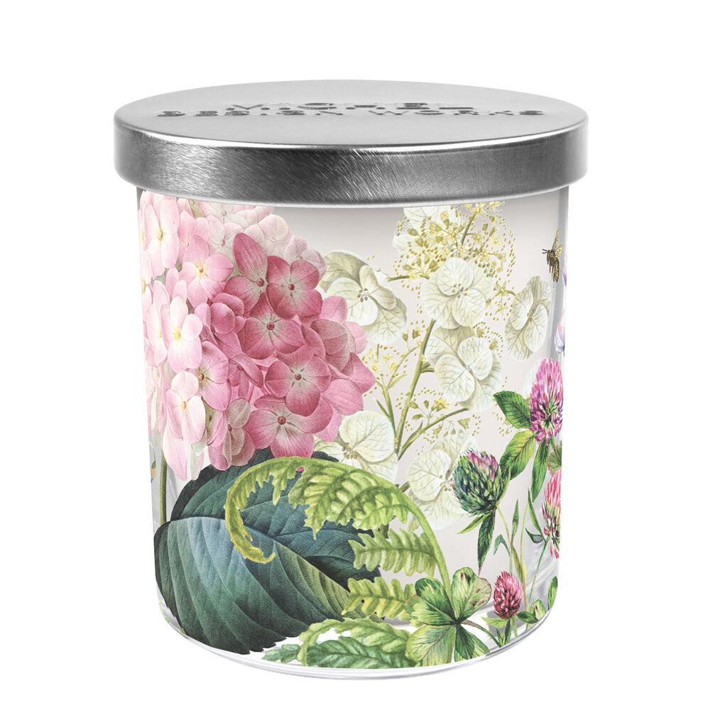 Decorative Print Glass Candle