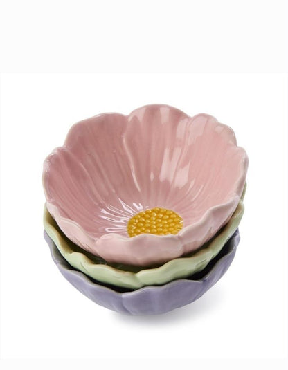 Flower Tidbit Bowls