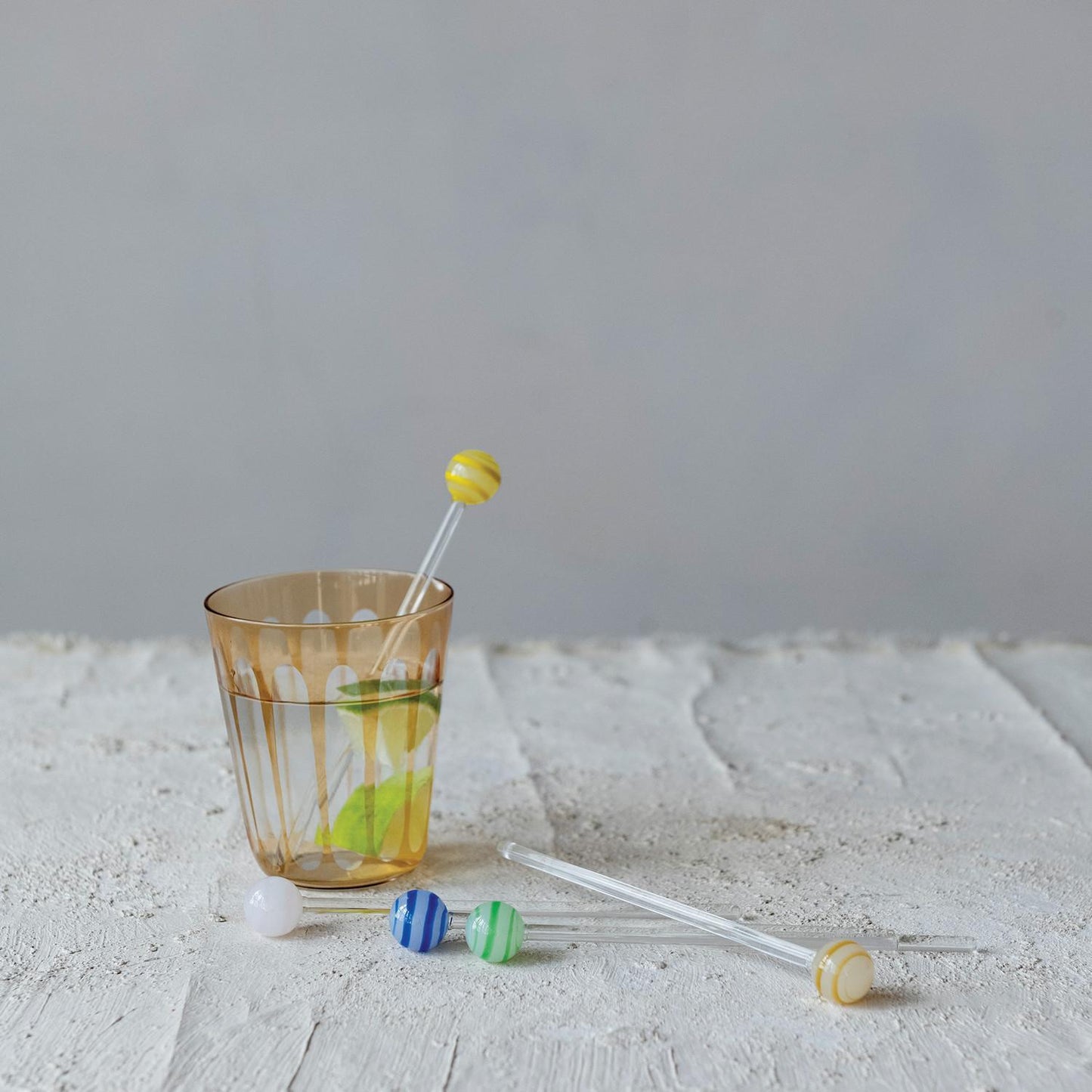 Blown Glass Ball Stirrers