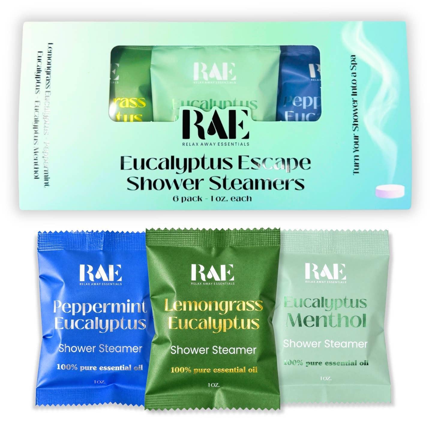 Shower Steamer - Variety 6 Pack