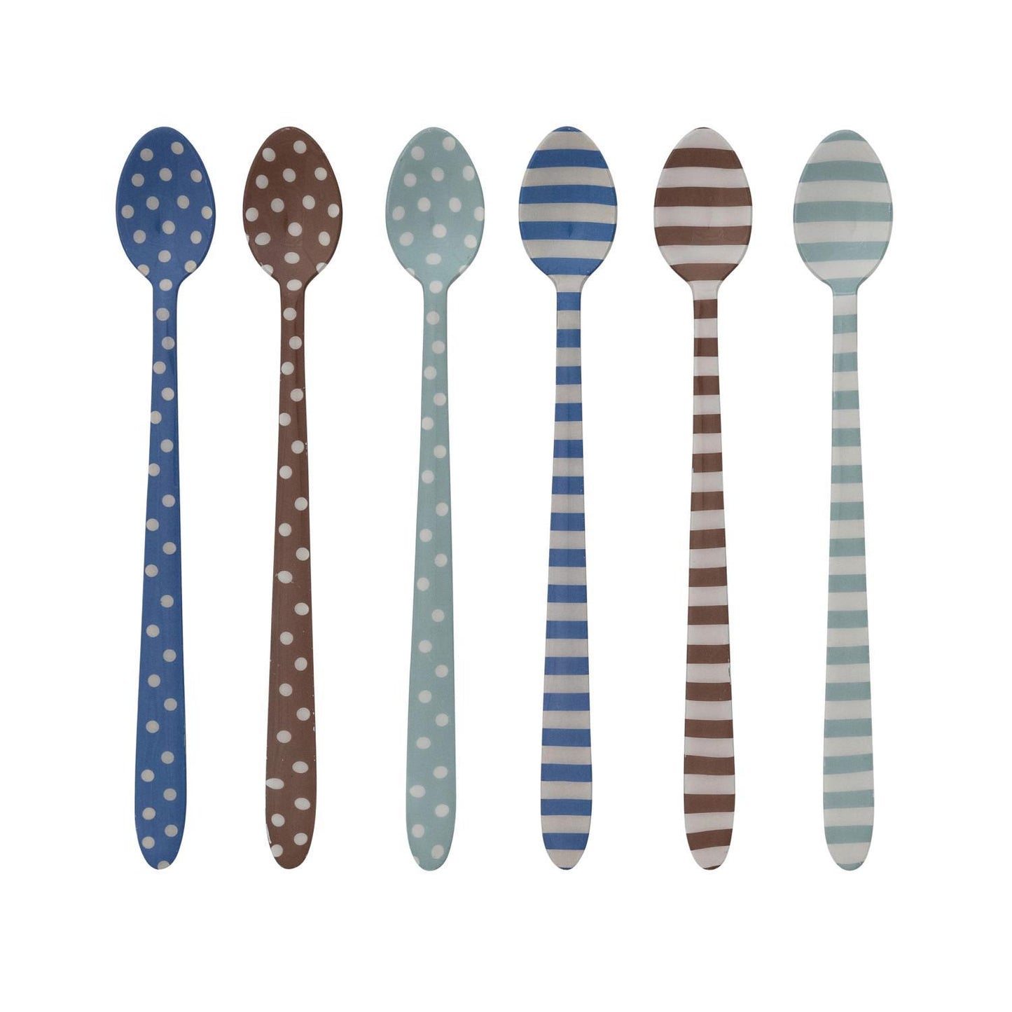 Stripes/Dots Enameled Utensils