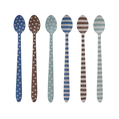 Stripes/Dots Enameled Utensils