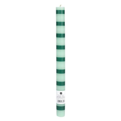 Striped Dinner Candle