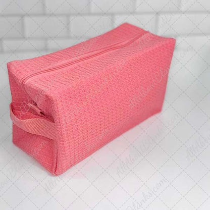 Medium Waffle Cosmetic Bags