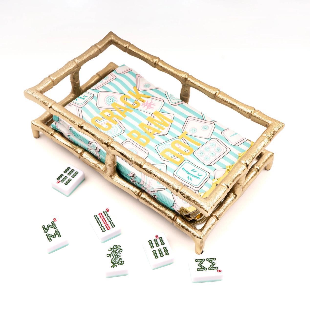 Mahjong Stripe Paper Guest Towels