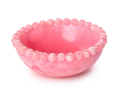 Beaded Rim Resin Bowl