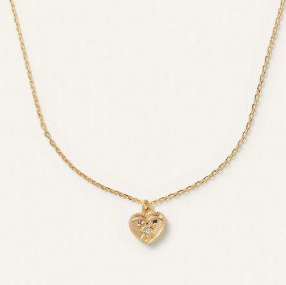 Eye Heart You Necklace- Waterproof
