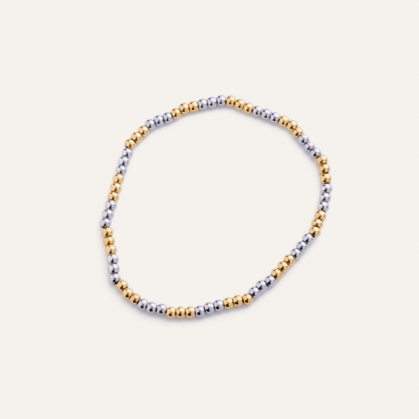 Two Toned Ball Bracelets