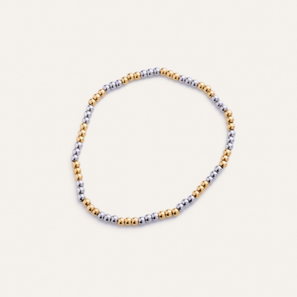 Two Toned Ball Bracelets