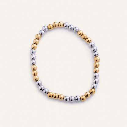 Two Toned Ball Bracelets