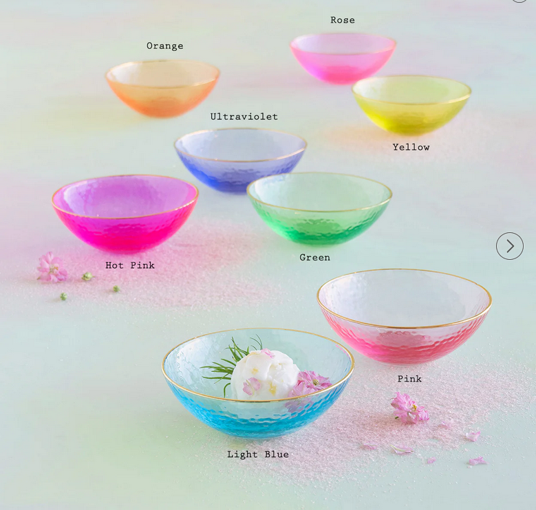 Rainbow Dessert Bowl