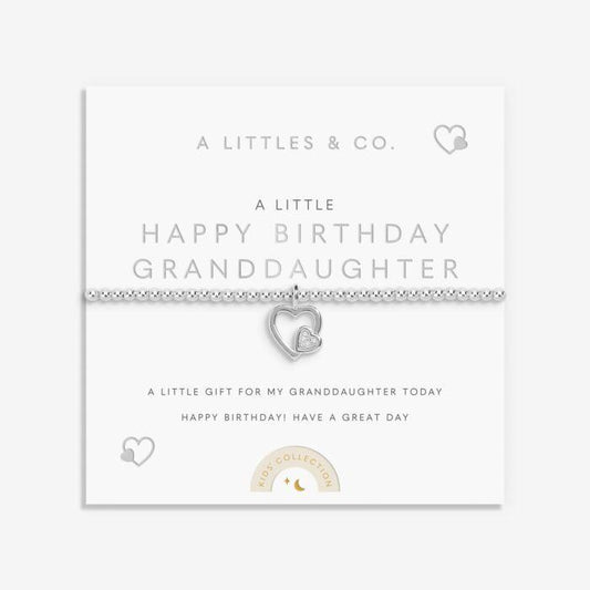 Granddaughter Birthday Bracelet