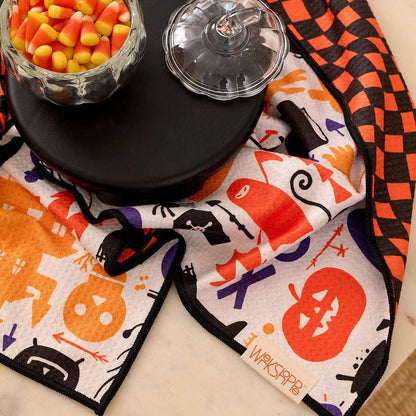 Halloween Microfiber Kitchen Towel