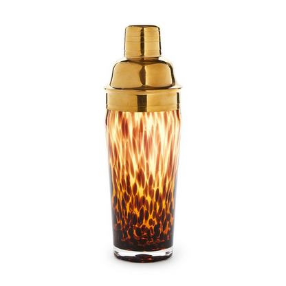 Tortoise Print Cocktail Shaker