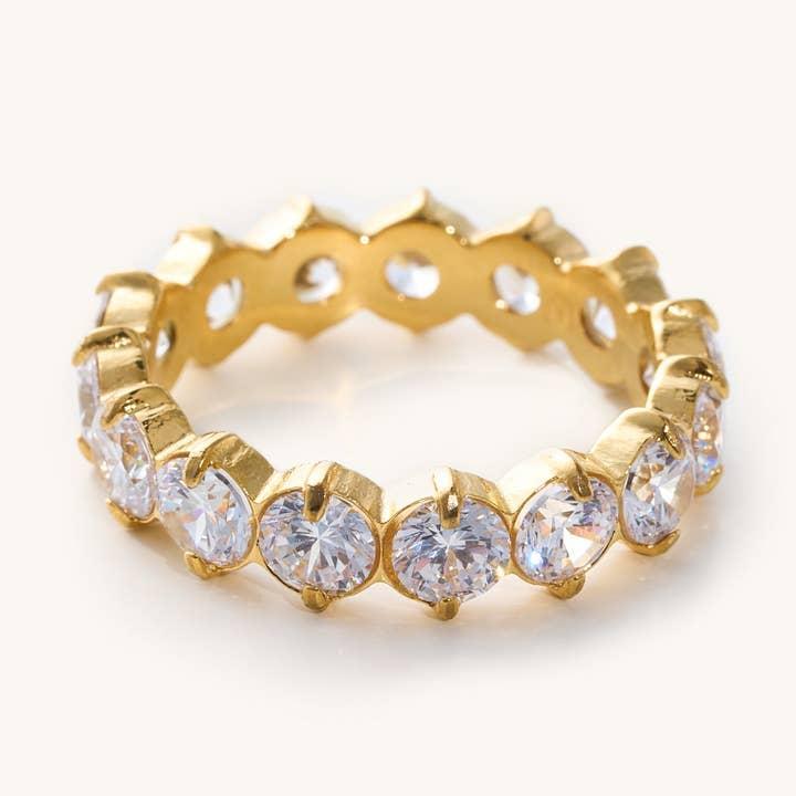Ritz Circle Diamond Ring