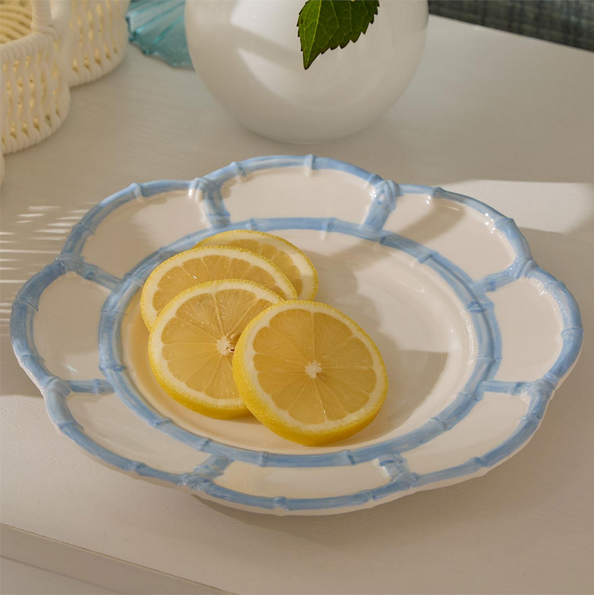 Bamboo Rim Salad / Dessert Plates