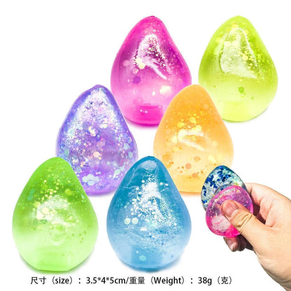 Maltose Stress Relief Ball glitter squishy toy