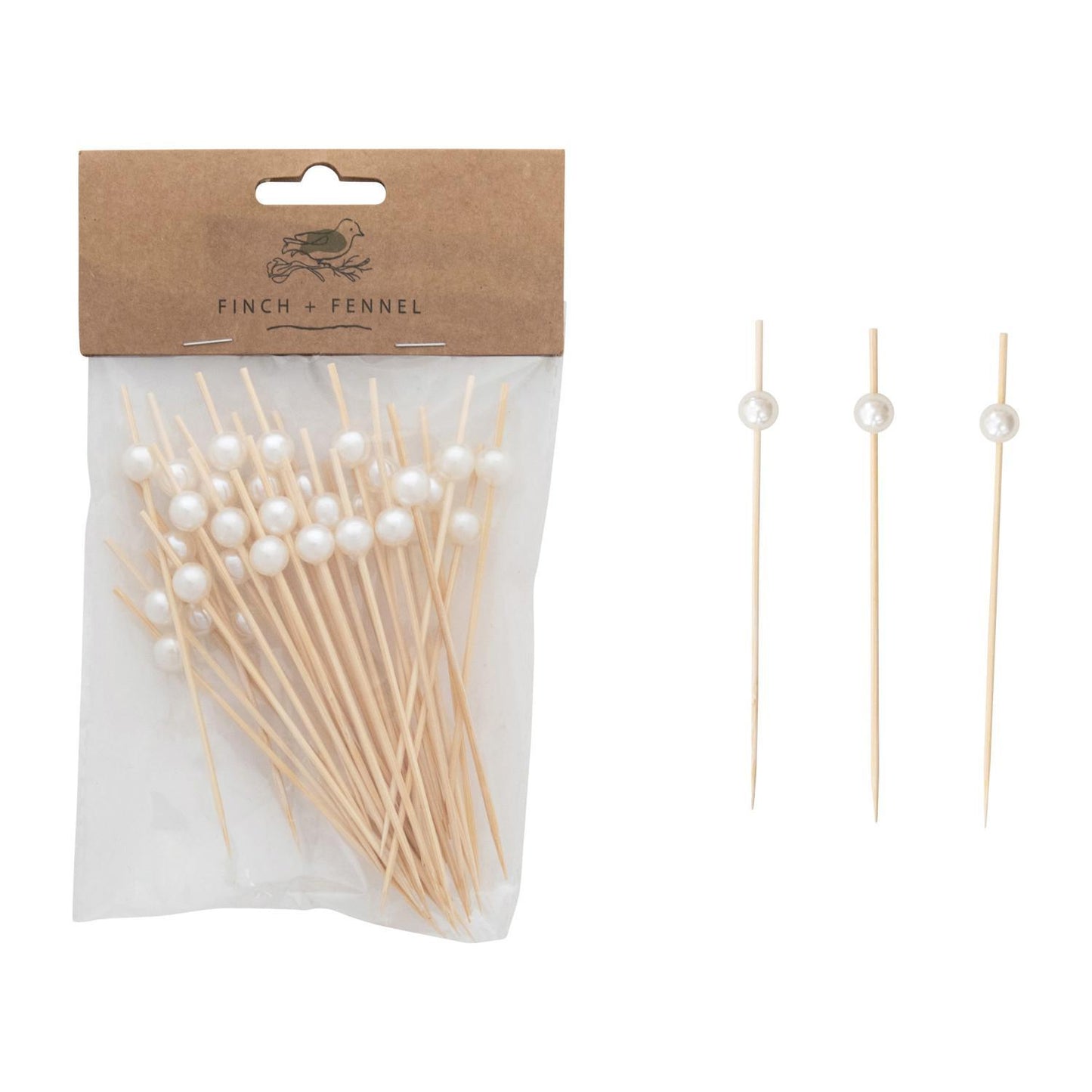 Bamboo Beaded Skewers