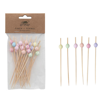 Bamboo Beaded Skewers