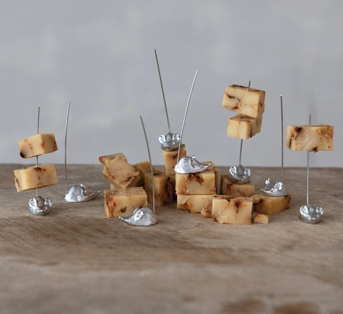 Mouse Tail Cheese Picks