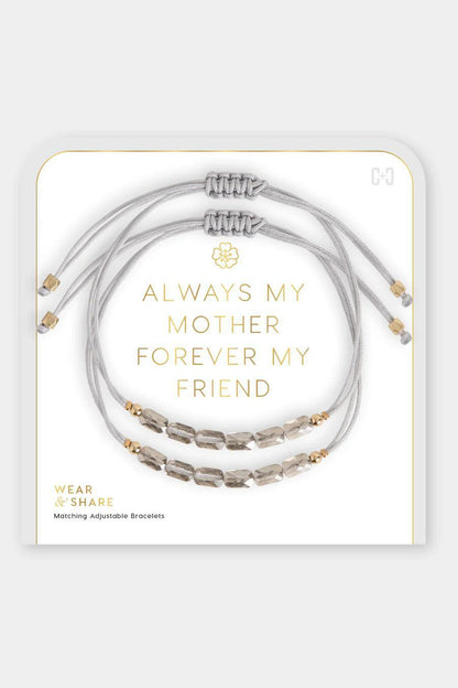Wear & Share Matching Adjustable Bracelets