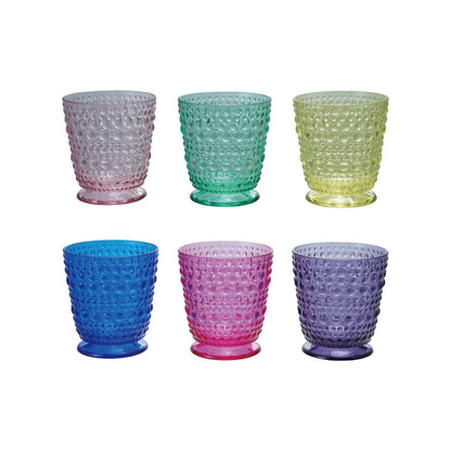 Dot Texture Drinking Glass