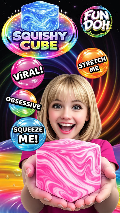 Fun Doh Squishy Cube