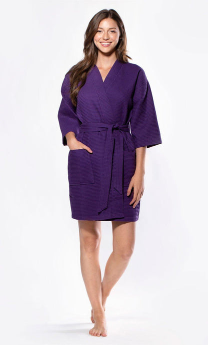 Monogrammed Waffle Robe