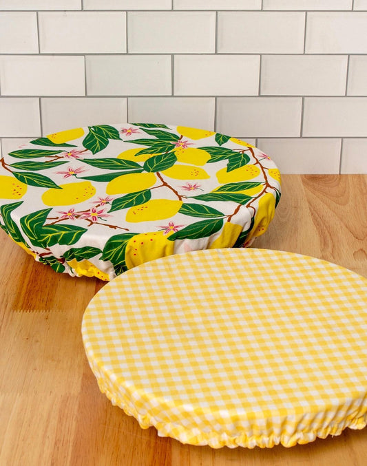 Fruit Print Bowl Cover Set