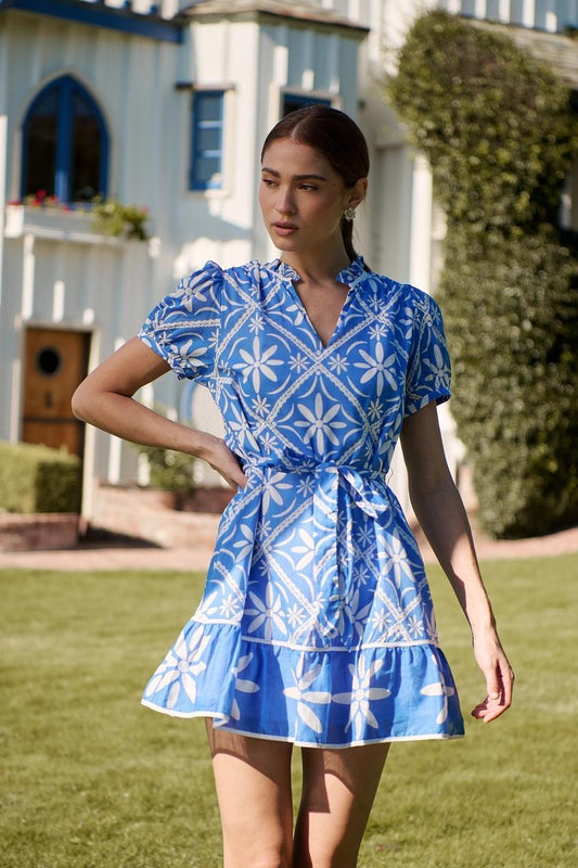 Alexie Floral Susi Shift Mini Dress