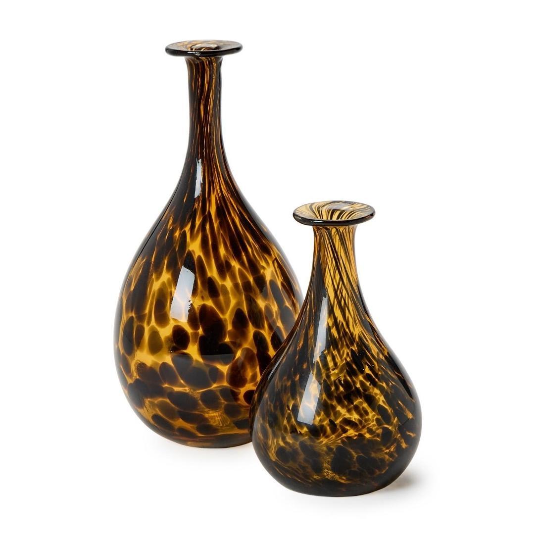 Long Neck Tortoise Print Vases