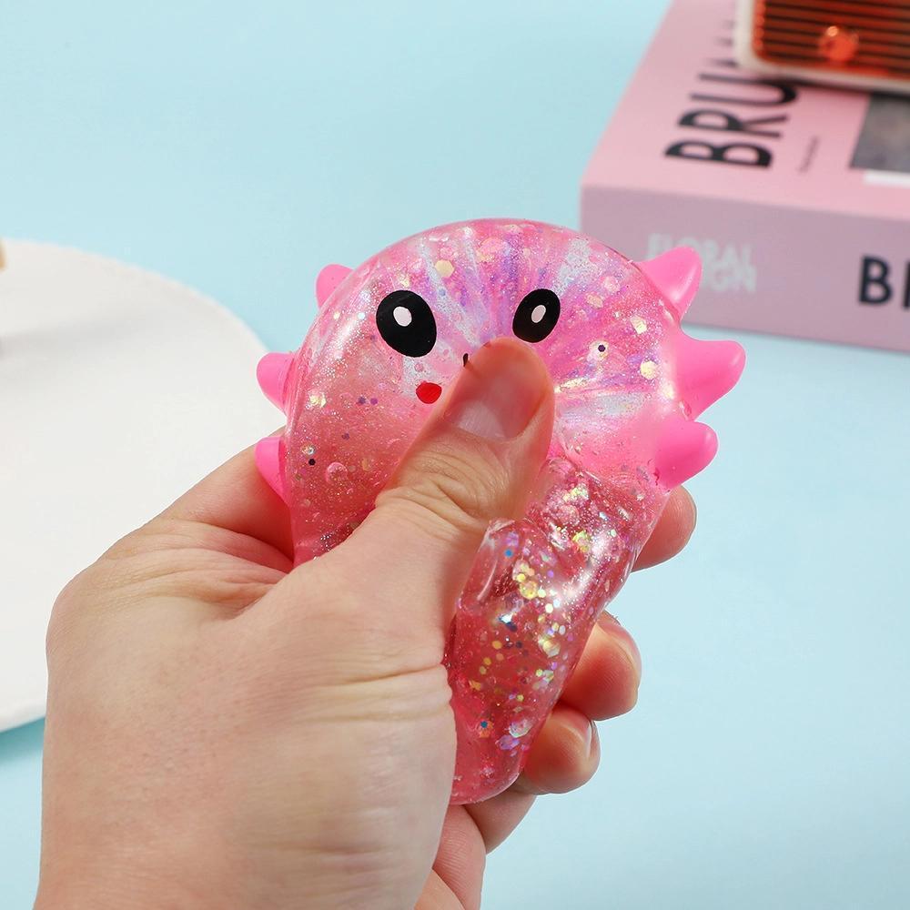 Maltose Glitter cute Salamander squishy fidget toy