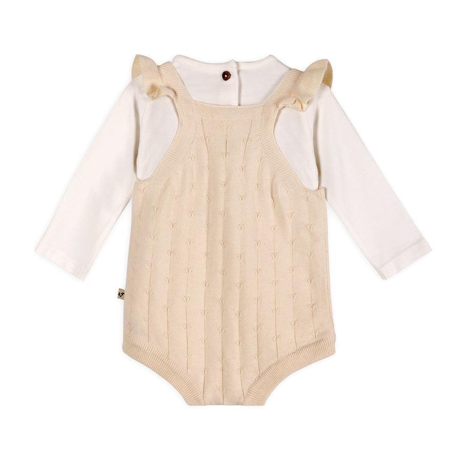 KNIT ROMPER SET