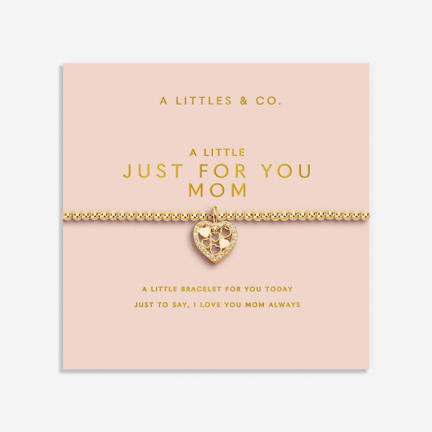 Mother's Day Heart Bracelet