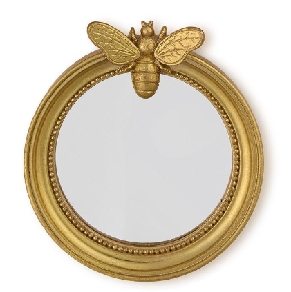 Round Mirror Garden Trinket Tray