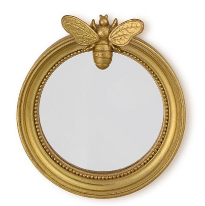 Round Mirror Garden Trinket Tray