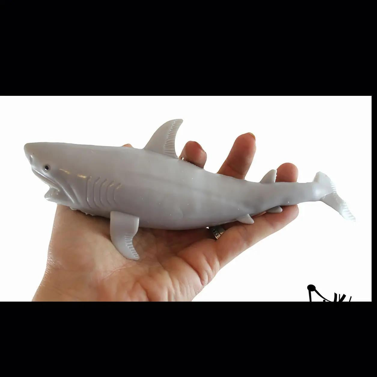 Water Bead Filled Grey Shark