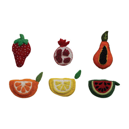 Felted Fruit Tape Measure