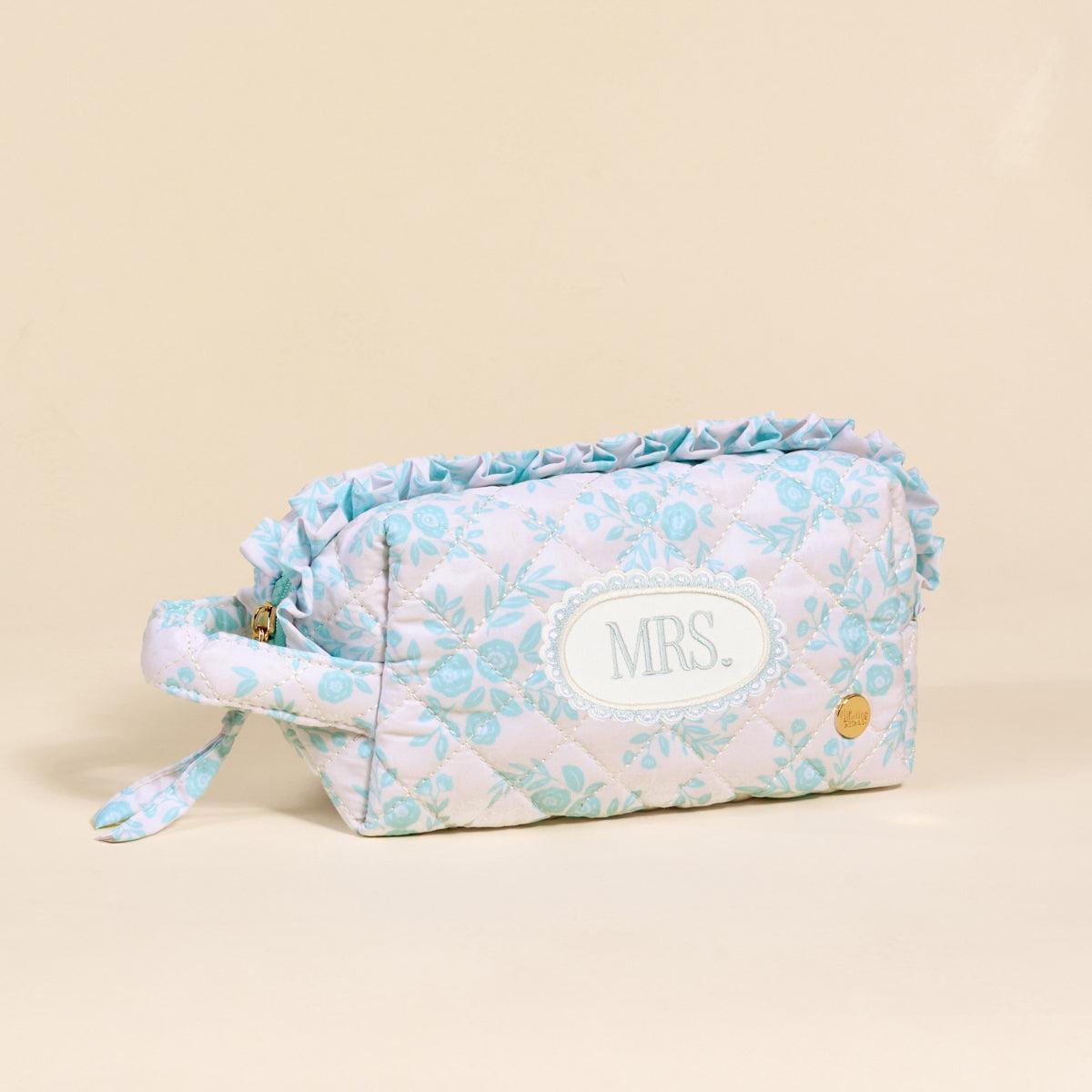 Essentials Quilted Cosmetic Pouch