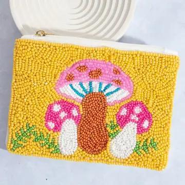 Seed Beaded Coin Purse