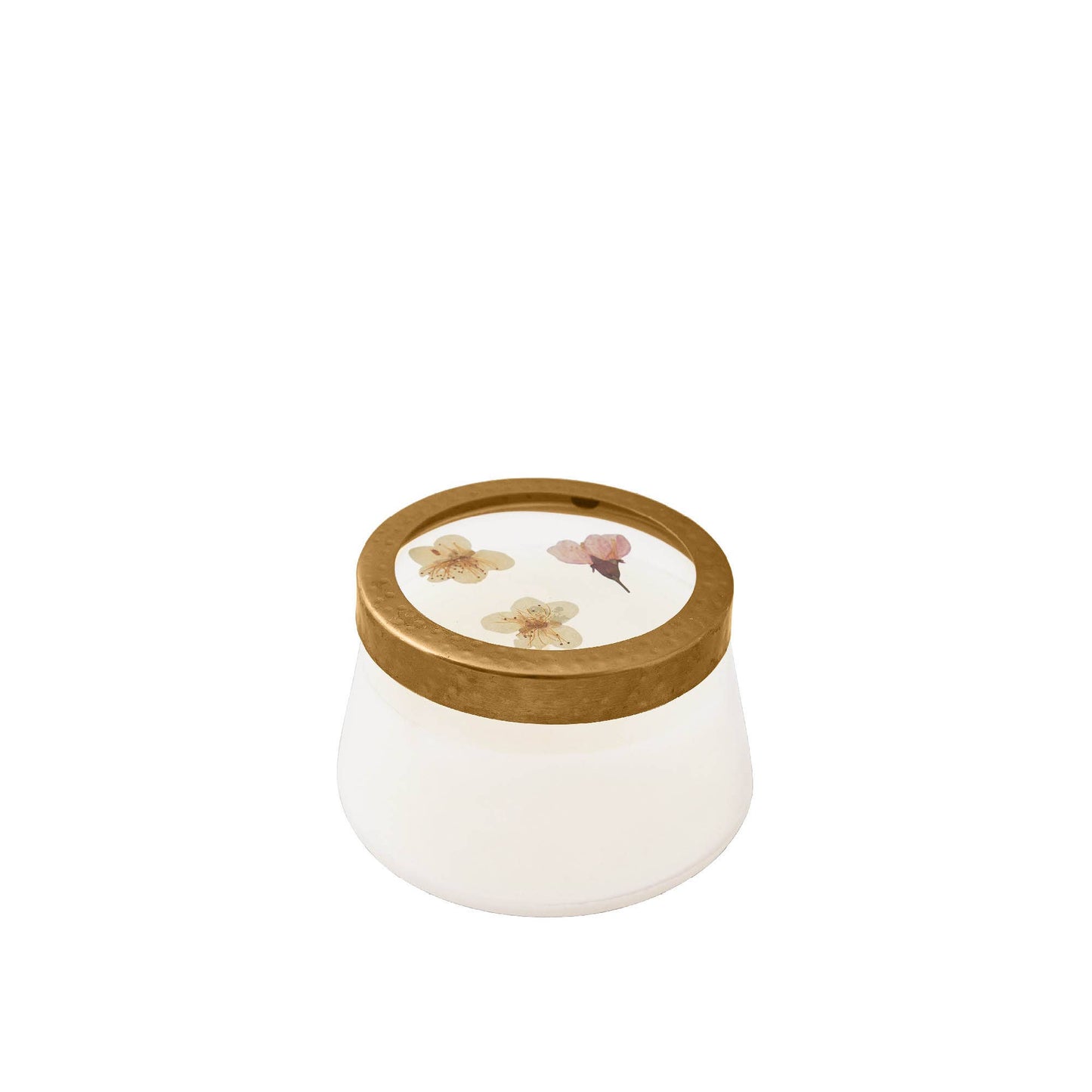 Geranium Oud Accent Pressed Floral Candle